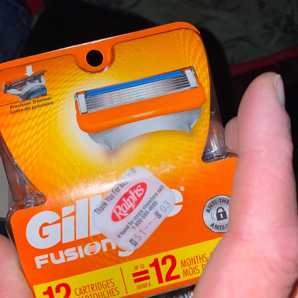 Gillette razors